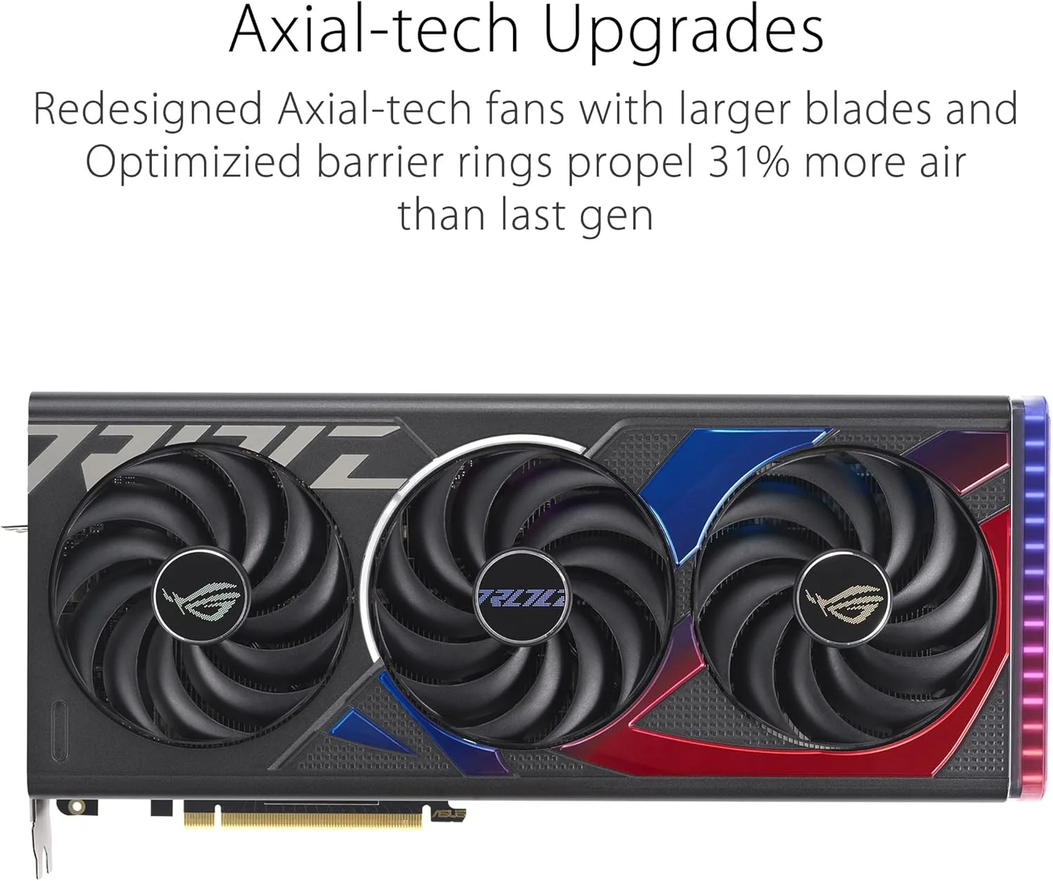 کارت گرافیک ایسوس ROG Strix GeForce RTX 4070 Ti Super OC - با 16 گیگابایت حافظه GDDR6X، 2 پورت HDMI و 3 پورت DP