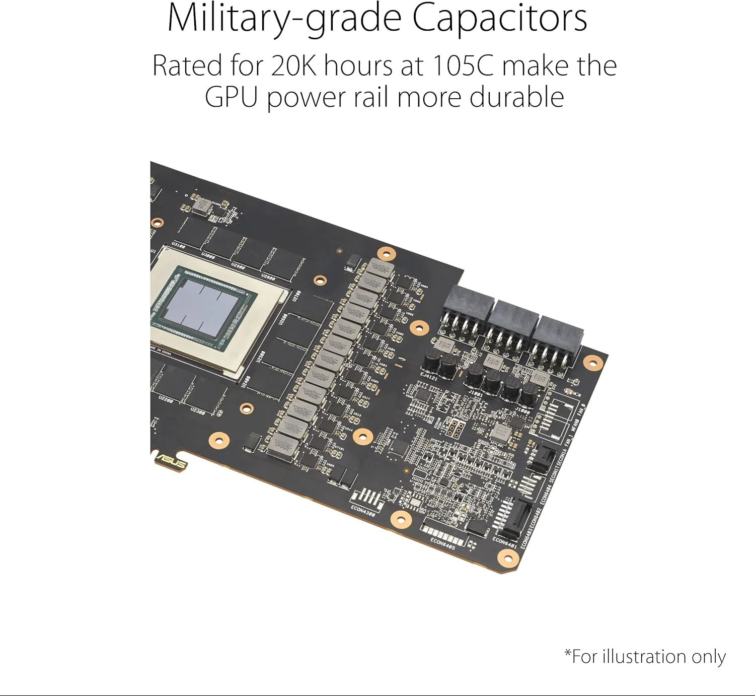 کارت گرافیک ایسوس TUF Gaming Radeon™ RX 7900 XTX OC Edition با 24 گیگابایت حافظه GDDR6 (PCIe 4.0, 24GB GDDR6, HDMI 2.1a, DisplayPort 2.1) (بازسازی شده)