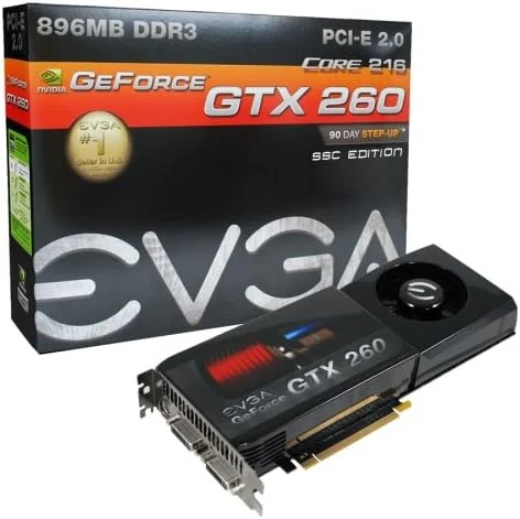 کارت گرافیک ای وی جی ای GeForce GTX260 Core 216 SSC Edition با 896 مگابایت حافظه DDR3 PCI-Express 2.0