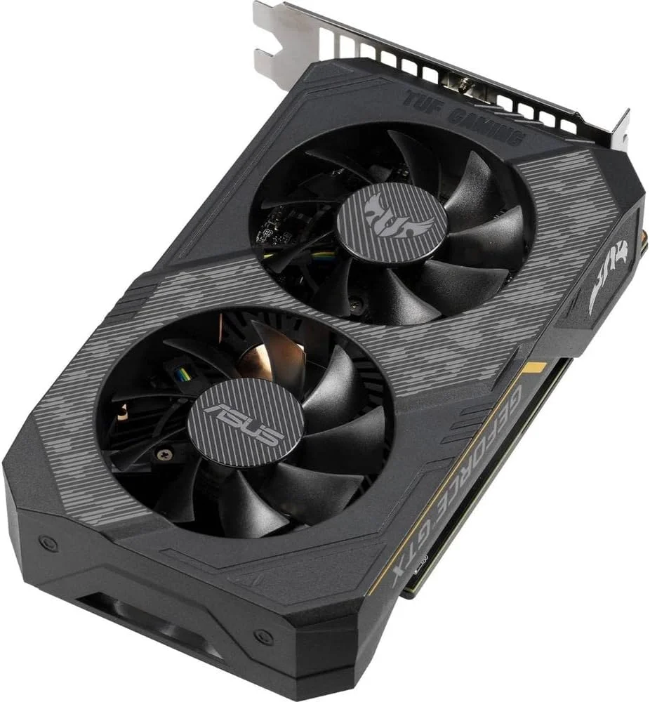 کارت گرافیک گیمینگ ایسوس TUF Gaming GeForce GTX 1660Ti اورکلاک شده 6GB با دو فن، HDMI, DP, DVI (TUF-GTX1660TI-O6G-Gaming)