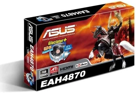 کارت گرافیک ایسوس ATI Radeon HD4870 با 1 گیگابایت حافظه DDR5 و خروجی 2DVI PCI-Express مدل EAH4870/2DI/1GD5 کارت گرافیک ایسوس ATI Radeon HD4870 با 1 گیگابایت حافظه DDR5 و خروجی 2DVI PCI-Express مدل EAH4870/2DI/1GD5