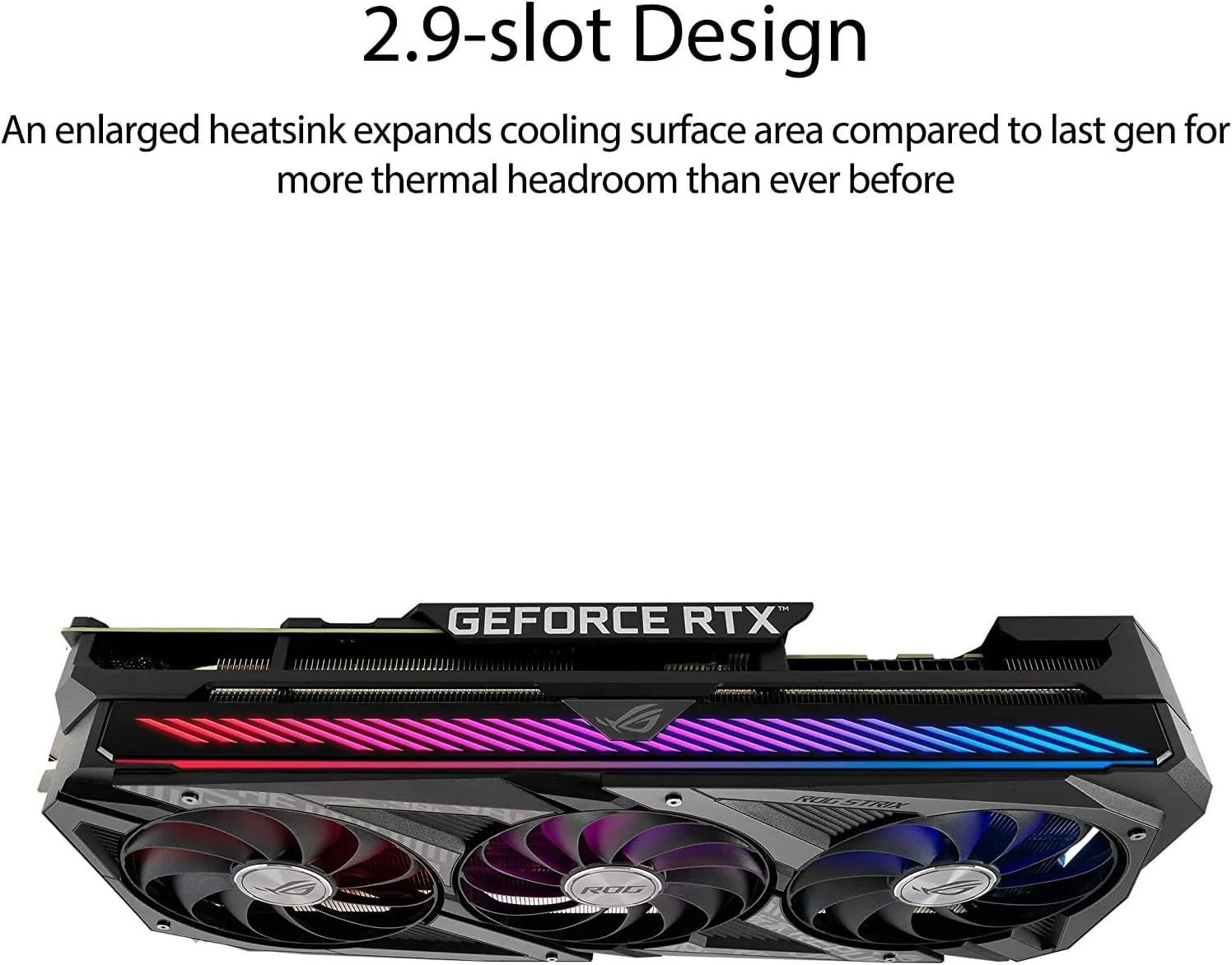 کارت گرافیک گیمینگ ایسوس ROG STRIX NVIDIA GeForce RTX 3070 (PCIe 4.0، 8GB GDDR6، HDMI 2.1، DisplayPort 1.4a، طراحی فن Axial-Tech، 2.9-Slot، Super Alloy Power II، GPU Tweak II) کارت گرافیک گیمینگ ایسوس ROG STRIX NVIDIA GeForce RTX 3070 (PCIe 4.0، 8GB GDDR6، HDMI 2.1، DisplayPort 1.4a، طراحی فن Axial-Tech، 2.9-Slot، Super Alloy Power II، GPU Tweak II)