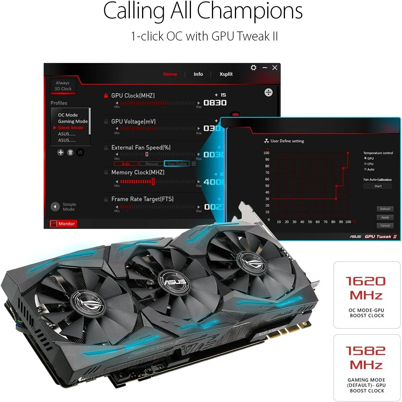 کارت گرافیک ایسوس ROG STRIX GeForce GTX 1080 TI 11GB مناسب بازی و واقعیت مجازی با کیفیت 5K HD (ROG-STRIX-GTX1080TI-11G-GAMING) (بازسازی شده) کارت گرافیک ایسوس ROG STRIX GeForce GTX 1080 TI 11GB مناسب بازی و واقعیت مجازی با کیفیت 5K HD (ROG-STRIX-GTX1080TI-11G-GAMING) (بازسازی شده)