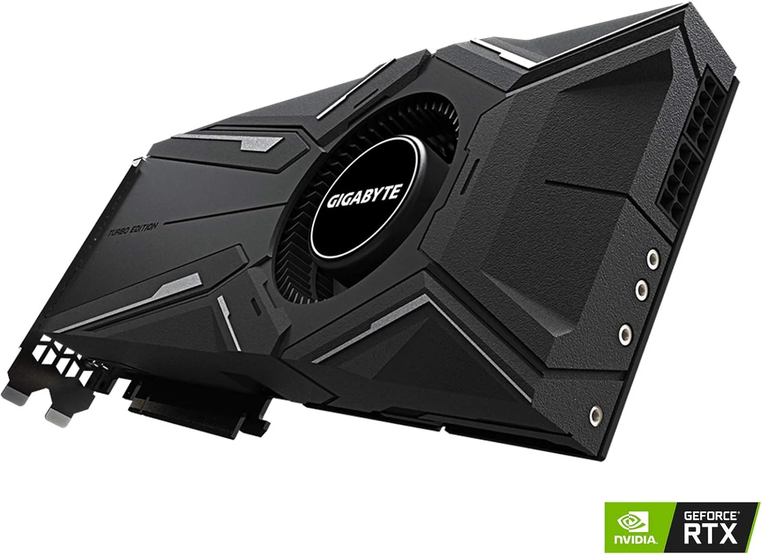 کارت گرافیک گیگابایت GeForce RTX 2080 Ti Turbo OC 11G (rev. 2.0)، فن توربو، 11 گیگابایت GDDR6 352 بیتی، GV-N208TTURBO OC-11GC REV2.0 کارت گرافیک گیگابایت GeForce RTX 2080 Ti Turbo OC 11G (rev. 2.0)، فن توربو، 11 گیگابایت GDDR6 352 بیتی، GV-N208TTURBO OC-11GC REV2.0