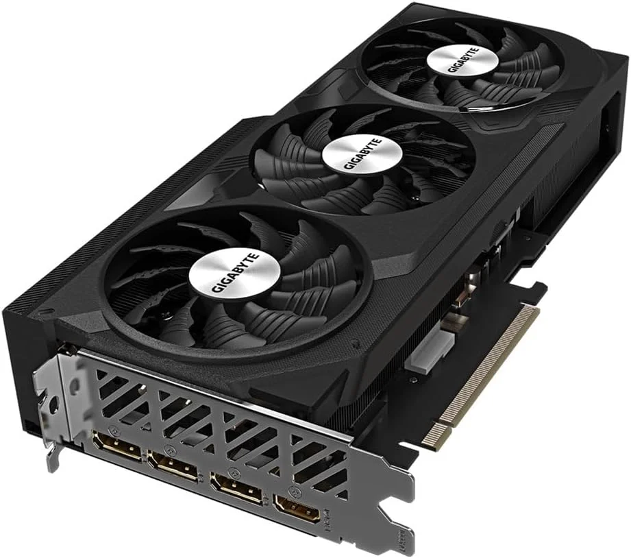 کارت گرافیک گیگابایت GeForce RTX 4070 TI WINDFORCE OC 12GB - با 12 گیگابایت DDRX6 21Gbps، PCI-E 4.0، 3 پورت DP 1.4a، HDMI 2.1a، NVIDIA DLSS 3، معماری Ada Lovelace، GV-N407TWF3OC-12GD کارت گرافیک گیگابایت GeForce RTX 4070 TI WINDFORCE OC 12GB - با 12 گیگابایت DDRX6 21Gbps، PCI-E 4.0، 3 پورت DP 1.4a، HDMI 2.1a، NVIDIA DLSS 3، معماری Ada Lovelace، GV-N407TWF3OC-12GD