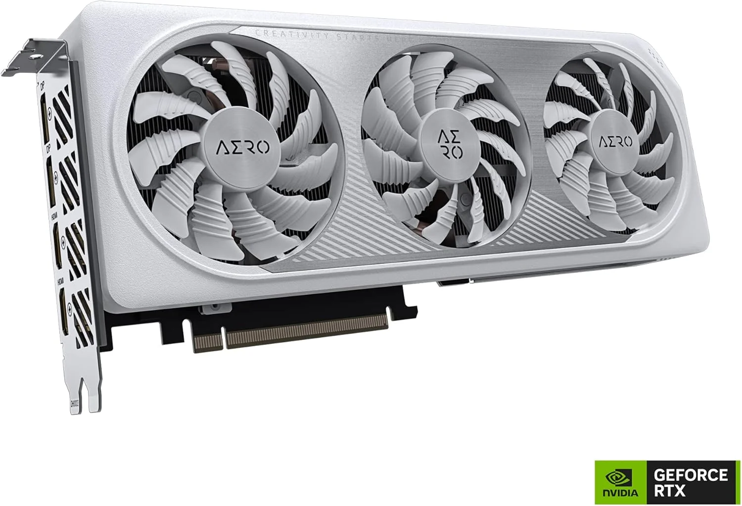 کارت گرافیک GIGABYTE GV-N406TAERO OC-8GD GeForce RTX 4060 Ti AERO OC 8G، فن های 3X WINDFORCE، حافظه 8 گیگابایتی GDDR6 128 بیتی