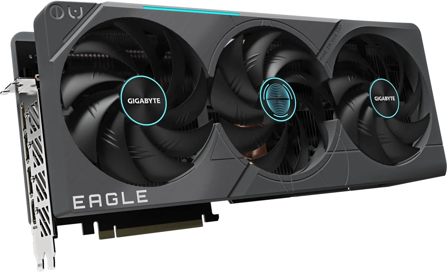 کارت گرافیک گیگابایت GeForce RTX 4080 Eagle OC 16G، سه فن WINDFORCE، شانزده گیگابایت GDDR6X 256 بیتی، کارت ویدیو GV-N4080EAGLE OC-16GD کارت گرافیک گیگابایت GeForce RTX 4080 Eagle OC 16G، سه فن WINDFORCE، شانزده گیگابایت GDDR6X 256 بیتی، کارت ویدیو GV-N4080EAGLE OC-16GD