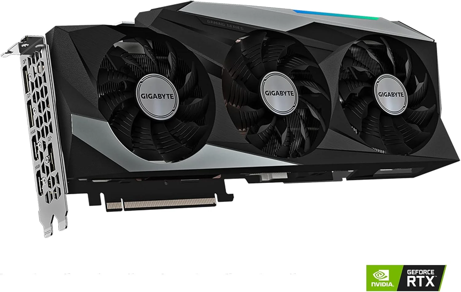 کارت گرافیک گیگابایت GeForce RTX 3080 Ti Gaming OC 12G، سه فن WINDFORCE، حافظه 12 گیگابایتی GDDR6X 384 بیتی، کارت ویدیو GV-N308TGAMING OC-12GD کارت گرافیک گیگابایت GeForce RTX 3080 Ti Gaming OC 12G، سه فن WINDFORCE، حافظه 12 گیگابایتی GDDR6X 384 بیتی، کارت ویدیو GV-N308TGAMING OC-12GD