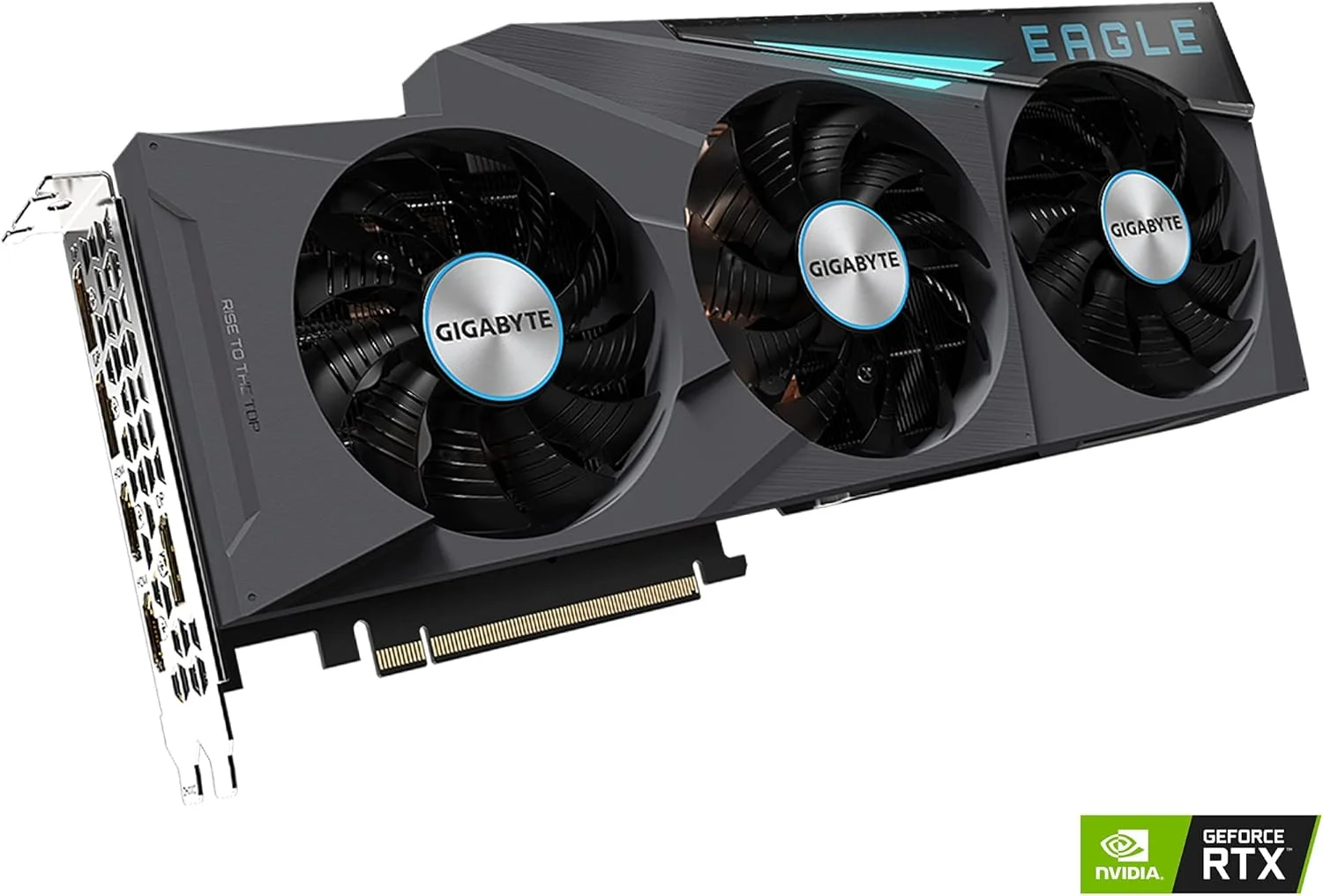 کارت گرافیک GIGABYTE GeForce RTX 3080 Ti Eagle OC 12G، سه فن Windforce، حافظه 12 گیگابایتی GDDR6X 384 بیتی، کارت ویدیو GV-N308TEAGLE OC-12GD کارت گرافیک GIGABYTE GeForce RTX 3080 Ti Eagle OC 12G، سه فن Windforce، حافظه 12 گیگابایتی GDDR6X 384 بیتی، کارت ویدیو GV-N308TEAGLE OC-12GD