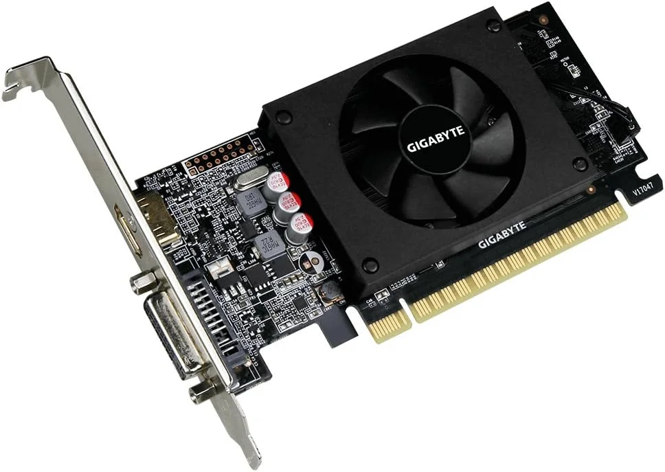 کارت گرافیک گیگابایت GVN710D52GL GeForce GT 710 2GB GDDR5 کارت گرافیک گیگابایت GVN710D52GL GeForce GT 710 2GB GDDR5