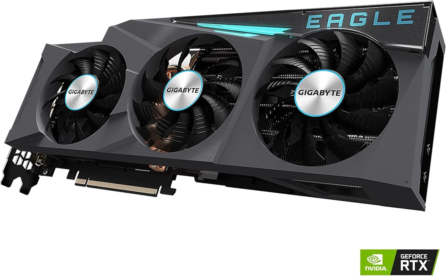 کارت گرافیک GIGABYTE GeForce RTX 3080 Ti Eagle OC 12G، سه فن Windforce، حافظه 12 گیگابایتی GDDR6X 384 بیتی، کارت ویدیو GV-N308TEAGLE OC-12GD کارت گرافیک GIGABYTE GeForce RTX 3080 Ti Eagle OC 12G، سه فن Windforce، حافظه 12 گیگابایتی GDDR6X 384 بیتی، کارت ویدیو GV-N308TEAGLE OC-12GD