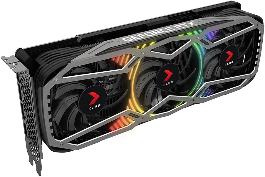 کارت گرافیک PNY GeForce RTX™ 3080 Ti 12GB XLR8 Gaming Revel Epic-X RGB™ با سه فن