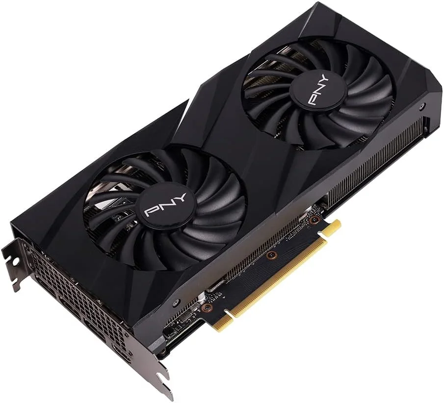 کارت گرافیک PNY GeForce RTX™ 3060 8GB Verto با دو فن کارت گرافیک PNY GeForce RTX™ 3060 8GB Verto با دو فن