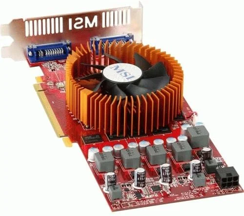 کارت گرافیک MSI R4850-2D1G-OC Radeon HD 4850 1GB 256-bit GDDR3 PCI Express 2.0 x16 با قابلیت HDCP و پشتیبانی از CrossFire - نسخه خرده فروشی