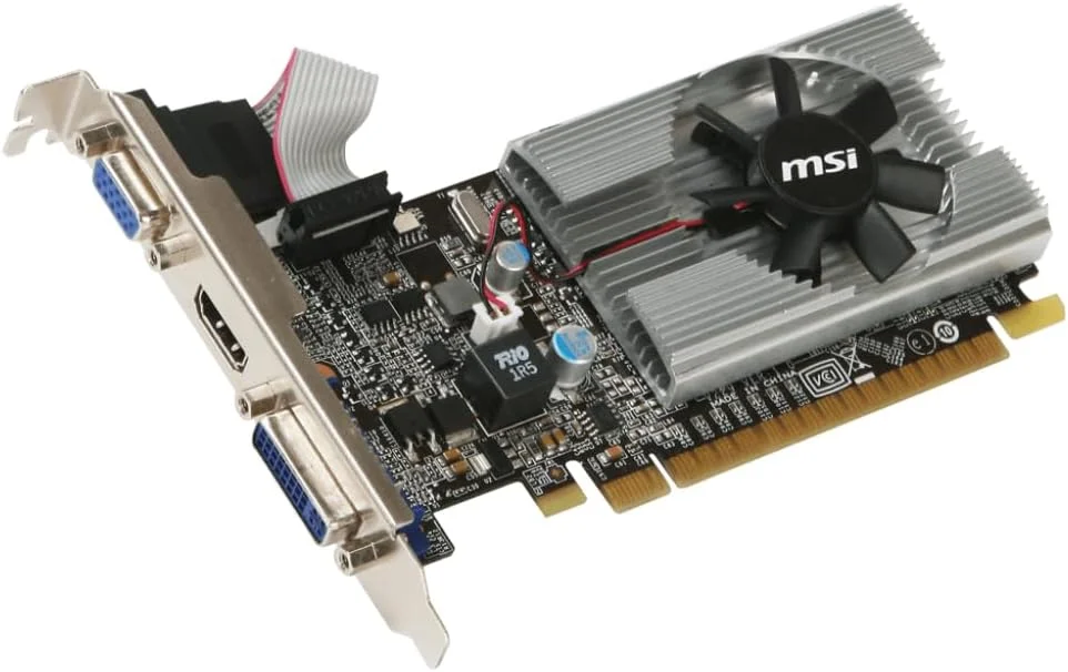 کارت گرافیک ام اس آی Geforce 210 با 1024 مگابایت حافظه DDR3 و رابط PCI-Express 2.0 مدل MD1G/D3