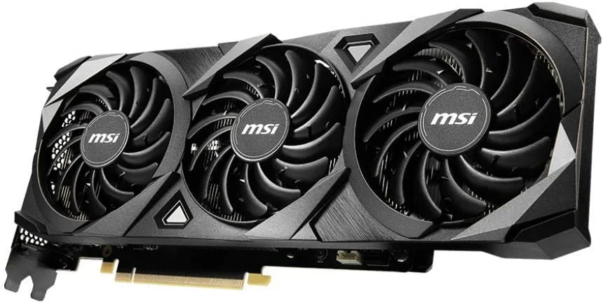 کارت گرافیک ام اس آی گیمینگ GeForce RTX 3070 با 8 گیگابایت حافظه GDDR6، 256 بیتی، HDMI/DP، فن TORX 3.0، معماری آمپر OC (مدل RTX 3070 VENTUS 3X OC)