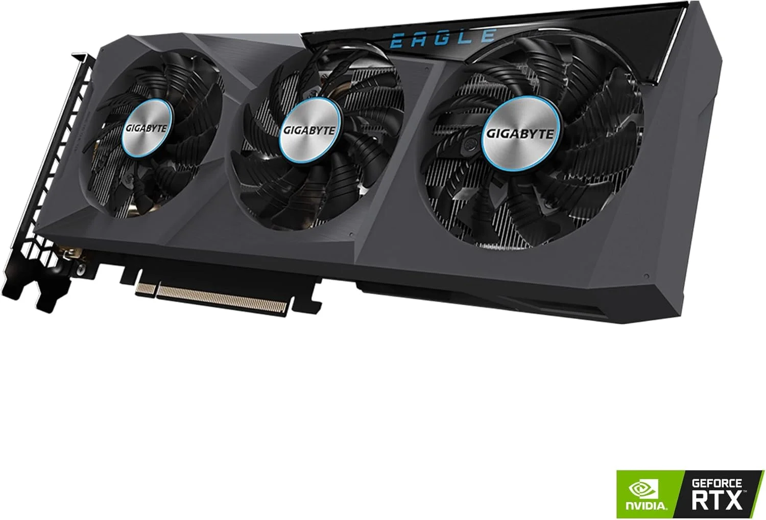 کارت گرافیک گیگابایت GeForce RTX 3060 Ti Eagle OC D6X 8G، سه فن WINDFORCE، حافظه 8GB 256-bit GDDR6X، کارت ویدیویی GV-N306TXEAGLE OC-8GD کارت گرافیک گیگابایت GeForce RTX 3060 Ti Eagle OC D6X 8G، سه فن WINDFORCE، حافظه 8GB 256-bit GDDR6X، کارت ویدیویی GV-N306TXEAGLE OC-8GD