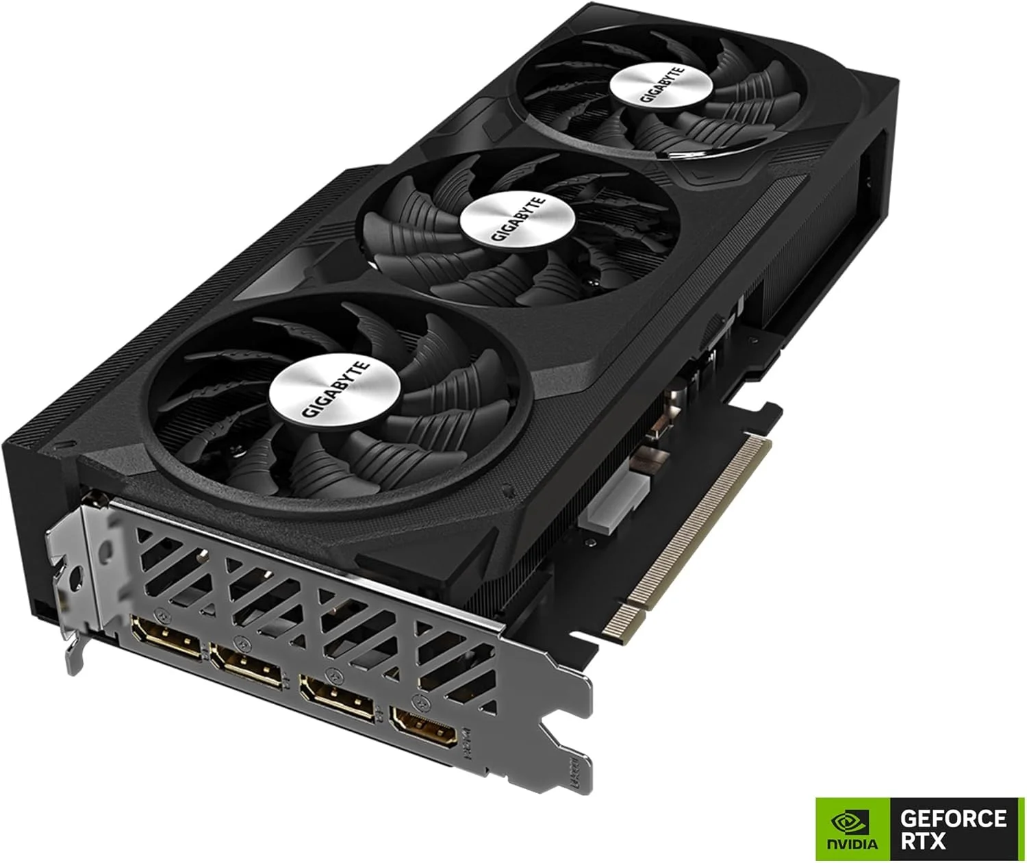 کارت گرافیک گیگابایت GeForce RTX 4070 Ti WINDFORCE OC 12G، سه فن WINDFORCE، حافظه 12 گیگابایتی GDDR6X 192 بیتی، کارت ویدیو GV-N407TWF3OC-12GD کارت گرافیک گیگابایت GeForce RTX 4070 Ti WINDFORCE OC 12G، سه فن WINDFORCE، حافظه 12 گیگابایتی GDDR6X 192 بیتی، کارت ویدیو GV-N407TWF3OC-12GD