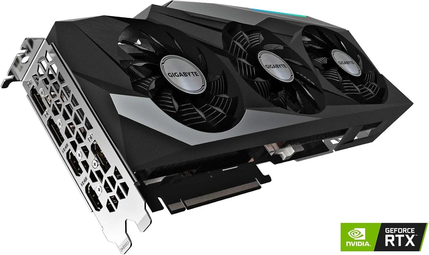 کارت گرافیک گیگابایت GeForce RTX 3090 GAMING OC 24G، سه فن WINDFORCE، حافظه 24GB 384-Bit GDDR6X، کارت ویدیو GV-N3090GAMING OC-24GD (بازسازی شده)