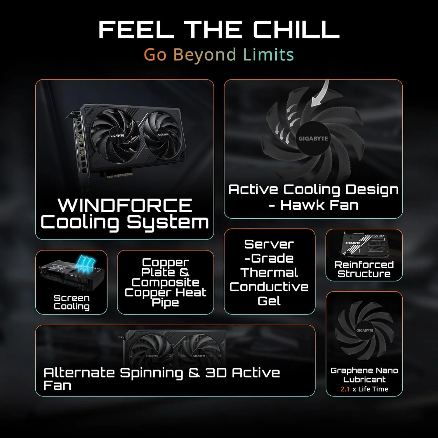 کارت گرافیک GIGABYTE GeForce RTX 5060 Ti WINDFORCE 16G، با 16 گیگابایت حافظه GDDR7 128 بیتی، PCIe 5.0 و سیستم خنک کننده WINDFORCE، مدل GV-N506TWF2-16GD کارت گرافیک GIGABYTE GeForce RTX 5060 Ti WINDFORCE 16G، با 16 گیگابایت حافظه GDDR7 128 بیتی، PCIe 5.0 و سیستم خنک کننده WINDFORCE، مدل GV-N506TWF2-16GD