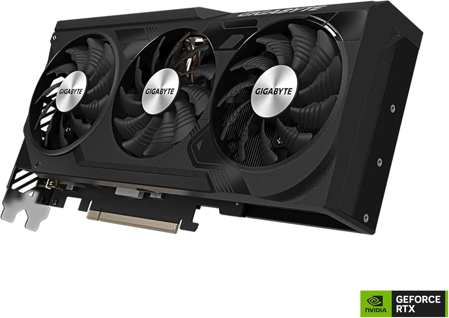 کارت گرافیک گیگابایت GeForce RTX 4070 Ti WINDFORCE OC 12G، سه فن WINDFORCE، حافظه 12 گیگابایتی GDDR6X 192 بیتی، کارت ویدیو GV-N407TWF3OC-12GD کارت گرافیک گیگابایت GeForce RTX 4070 Ti WINDFORCE OC 12G، سه فن WINDFORCE، حافظه 12 گیگابایتی GDDR6X 192 بیتی، کارت ویدیو GV-N407TWF3OC-12GD