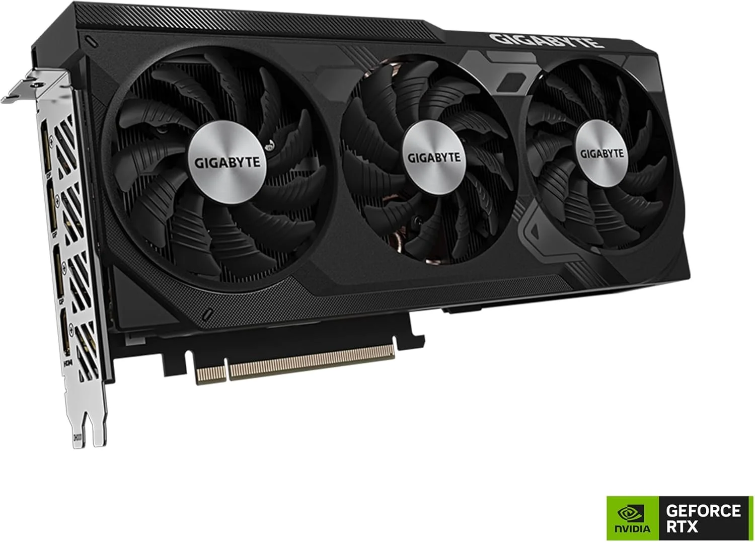 کارت گرافیک گیگابایت GeForce RTX 4070 Ti WINDFORCE OC 12G، سه فن WINDFORCE، حافظه 12 گیگابایتی GDDR6X 192 بیتی، کارت ویدیو GV-N407TWF3OC-12GD کارت گرافیک گیگابایت GeForce RTX 4070 Ti WINDFORCE OC 12G، سه فن WINDFORCE، حافظه 12 گیگابایتی GDDR6X 192 بیتی، کارت ویدیو GV-N407TWF3OC-12GD
