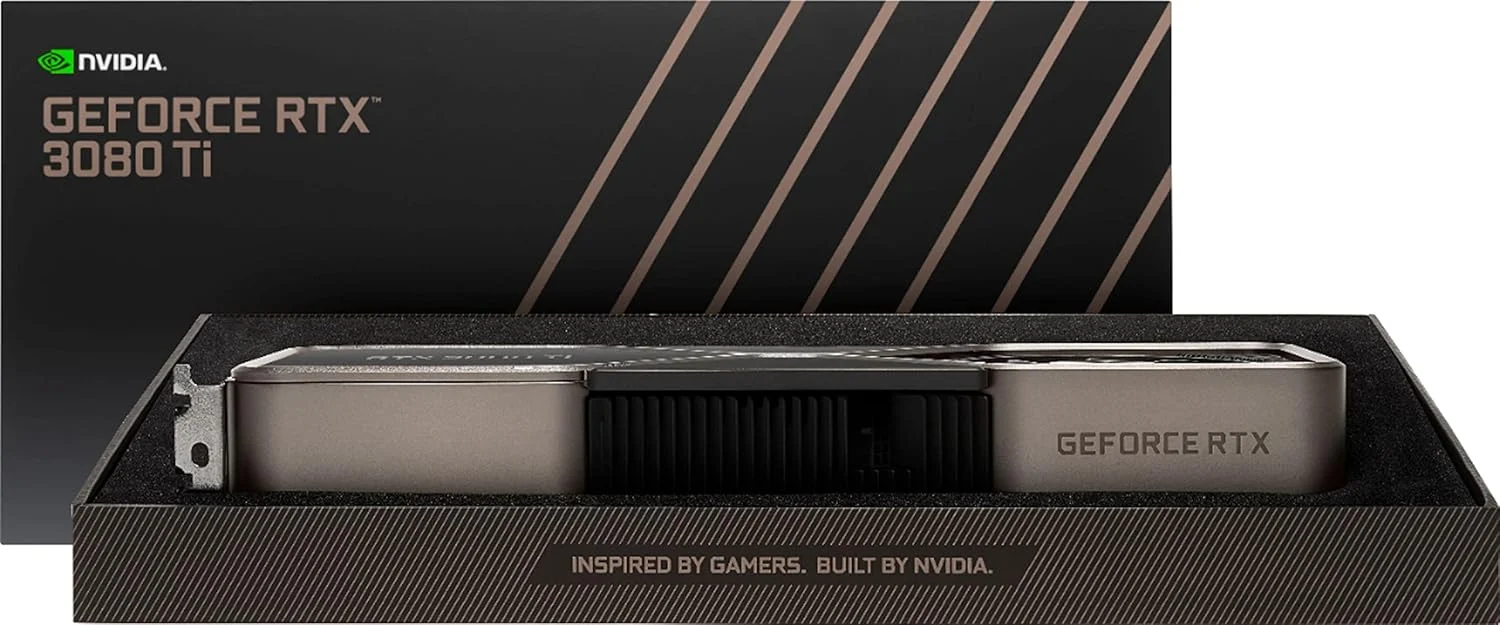 کارت گرافیک Geforce RTX 3080 Ti 12GB GDDR6X PCI Express 4.0 تیتانیوم و مشکی (بازسازی شده) کارت گرافیک Geforce RTX 3080 Ti 12GB GDDR6X PCI Express 4.0 تیتانیوم و مشکی (بازسازی شده)