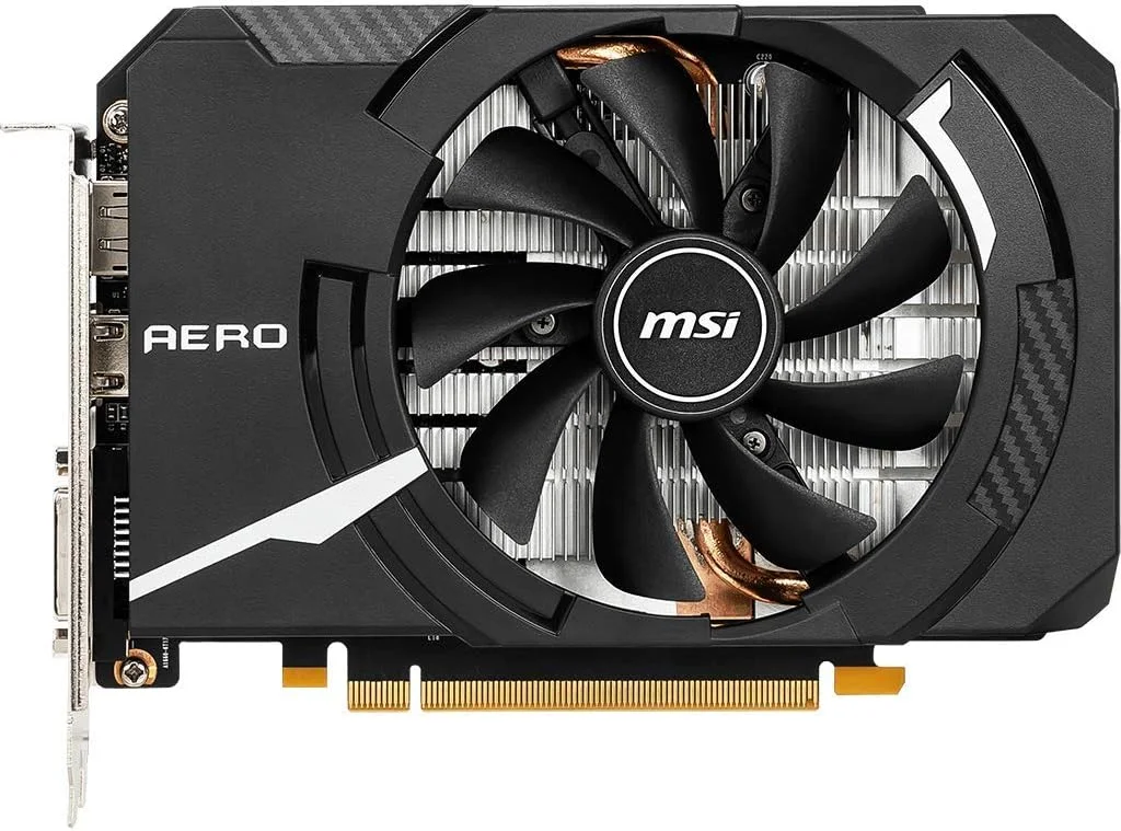 کارت گرافیک MSI Gaming GeForce GTX 1660 Super 192-bit HDMI/DP 6GB GDRR6 با پشتیبانی از HDCP و DirectX 12، تک فن، آماده واقعیت مجازی، اورکلاک شده، ITX (GTX 1660 Super AERO ITX OC)