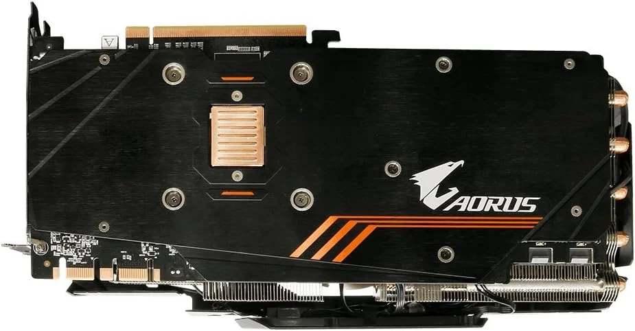 کارت گرافیک گیگابایت AORUS GeForce GTX 1080 Ti با 11 گیگابایت حافظه GV-N108TAORUS-11GD کارت گرافیک گیگابایت AORUS GeForce GTX 1080 Ti با 11 گیگابایت حافظه GV-N108TAORUS-11GD