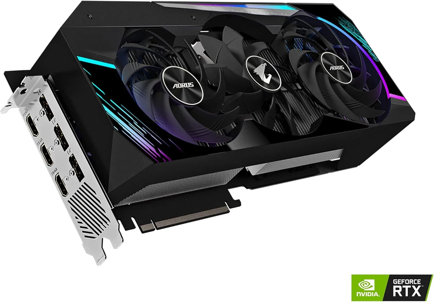 کارت گرافیک GIGABYTE AORUS GeForce RTX 3080 Ti Master 12G، خنک کننده با پوشش حداکثری، 12 گیگابایت GDDR6X 384-bit، کارت ویدیو GV-N308TAORUS M-12GD کارت گرافیک GIGABYTE AORUS GeForce RTX 3080 Ti Master 12G، خنک کننده با پوشش حداکثری، 12 گیگابایت GDDR6X 384-bit، کارت ویدیو GV-N308TAORUS M-12GD