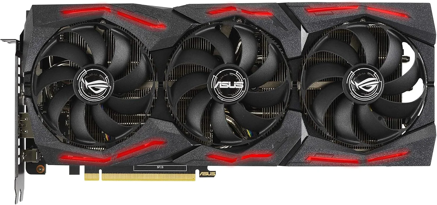 کارت گرافیک گیمینگ ایسوس ROG Strix NVIDIA GeForce RTX 2060 Super EVO V2 Advanced Edition (PCIe 3.0، حافظه 8GB GDDR6، HDMI، DisplayPort، طراحی فن Axial-tech، فناوری MaxContact، Auto-Extreme)