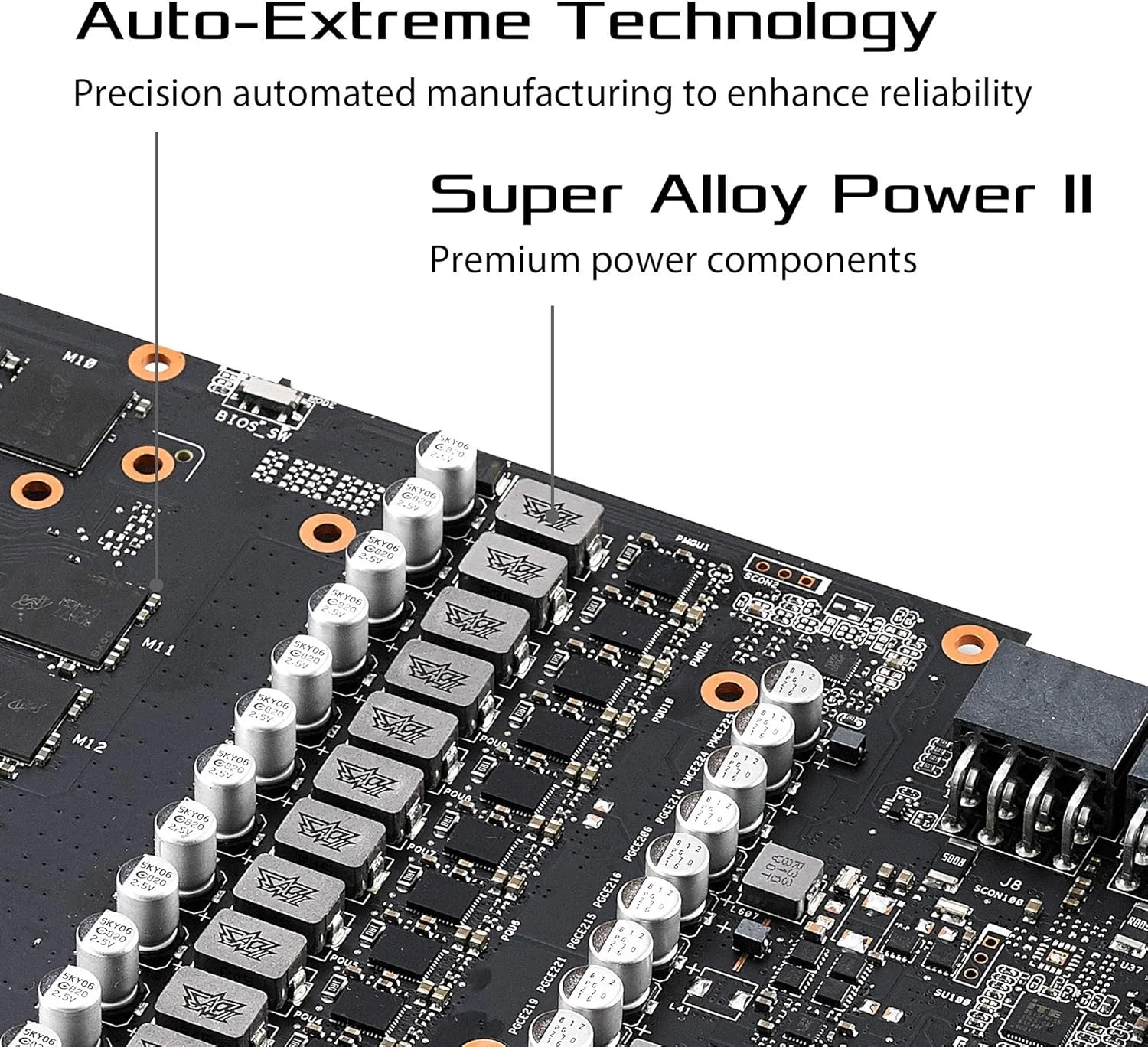 کارت گرافیک گیمینگ ایسوس ROG Strix GeForce RTX 2080 Super Advanced Overclocked 8G GDDR6 HDMI DP 1.4 USB Type-C (ROG-STRIX-RTX-2080S-A8G)