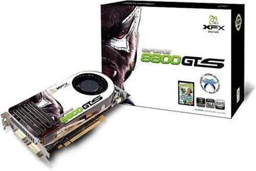 کارت گرافیک XFX PVT80GGHE4 GeForce 8800GTS Extreme 560MHz 320MB GDDR3 PCI Express x16 SLI Ready (دو پورت DVI / S-Video)