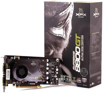 کارت گرافیک XFX GeForce 8800GT XXX 256 MB 650 Mhz PCI-E SLI
