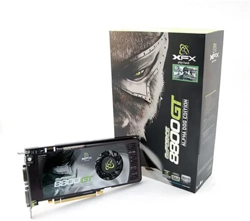 کارت گرافیک XFX PVT88PYDQ4 GeForce 8800GT 512MB GDDR3 625MHz PCI Express 2.0 SLI