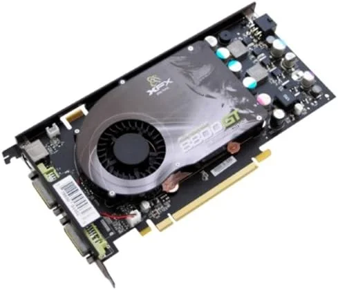 کارت گرافیک XFX PVT88PYHQ4 GeForce 8800GT 512MB GDDR3 625MHz PCI Express 2.0 SLI