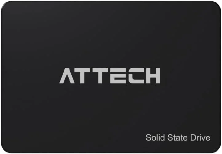 اس اس دی داخلی 2.5 اینچی ATTECH AT422 با ظرفیت 256 گیگابایت، از نوع 3D NAND SATA، سرعت تا 550 مگابایت بر ثانیه (256.0 گیگابایت)