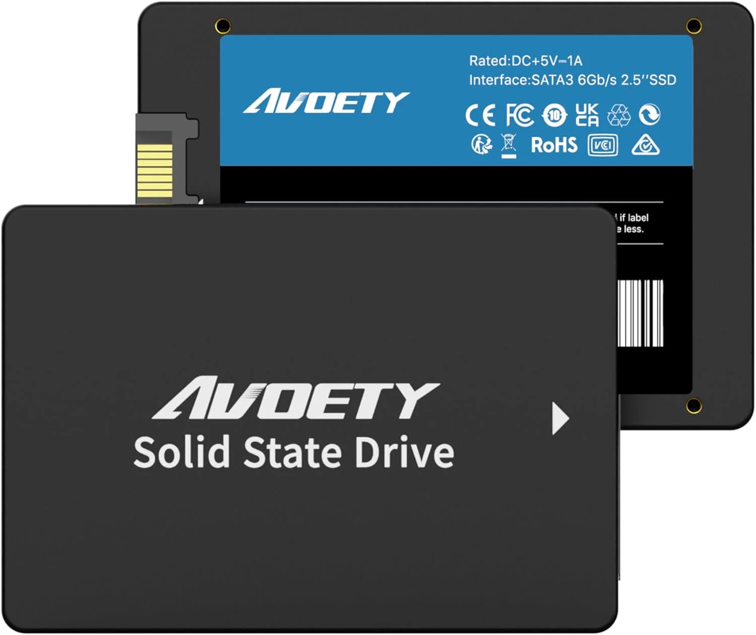 درایو حالت جامد SATA SSD 2.5 اینچی AS550 با ظرفیت 256 گیگابایت – سرعت خواندن 550 مگابایت بر ثانیه، درایو 3D NAND TLC SSD برای عملکرد سریعتر رایانه های شخصی/رومیزی و لپ تاپ