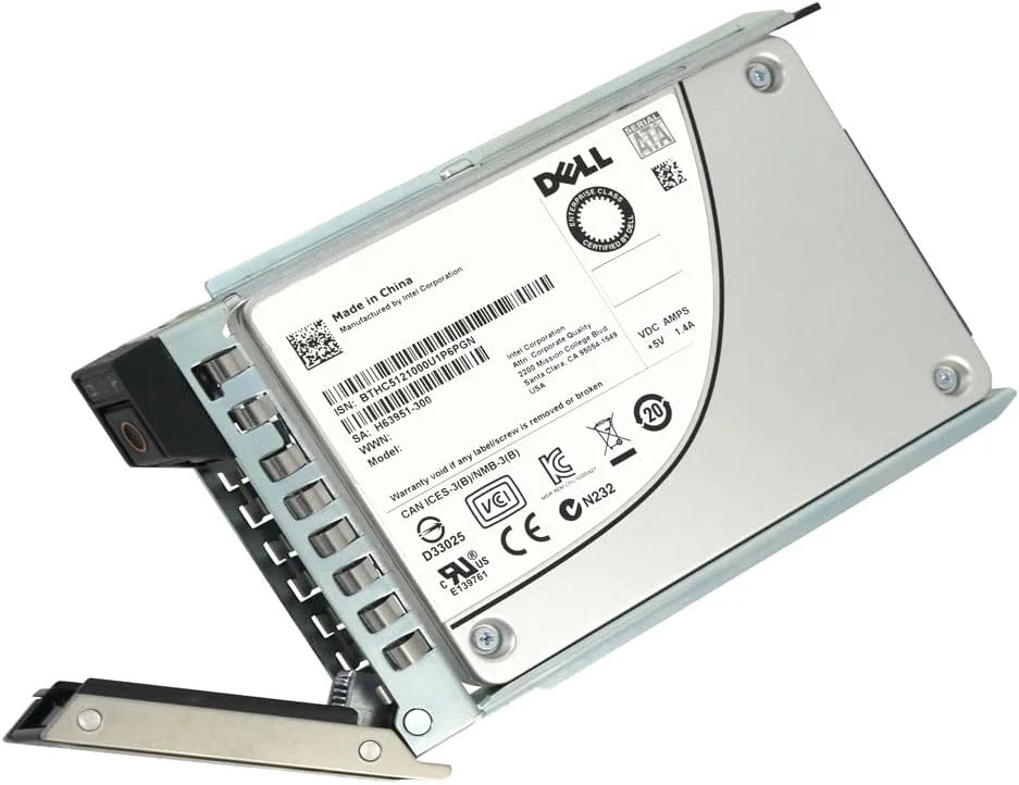 کیت درایو حالت جامد 960 گیگابایتی SAS 2.5 اینچی با قابلیت خواندن فشرده 400-ATLL FVFDK برای Dell Power Edge C6420 R640 R740 R740XD R940XD
