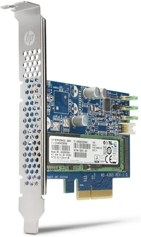 درایو حالت جامد PCIe اس اس دی 256 گیگابایتی HP Z Turbo Drive G2 2.5 اینچی مدل M1F73AA