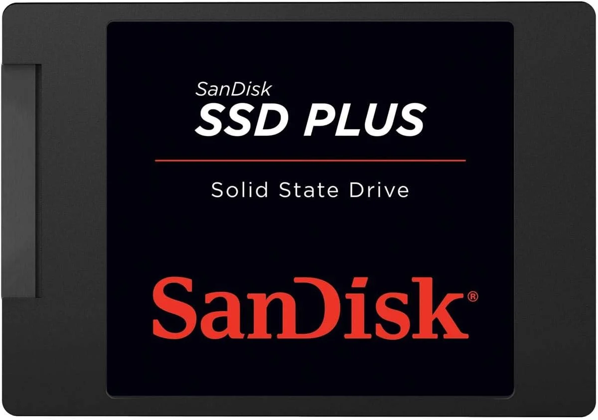 حافظه اس اس دی داخلی 2 ترابایتی SanDisk SSD PLUS - SATA III 6 Gb/s، 2.5 اینچ / 7 میلی متر، تا 545 مگابایت بر ثانیه - SDSSDA-2T00-G26