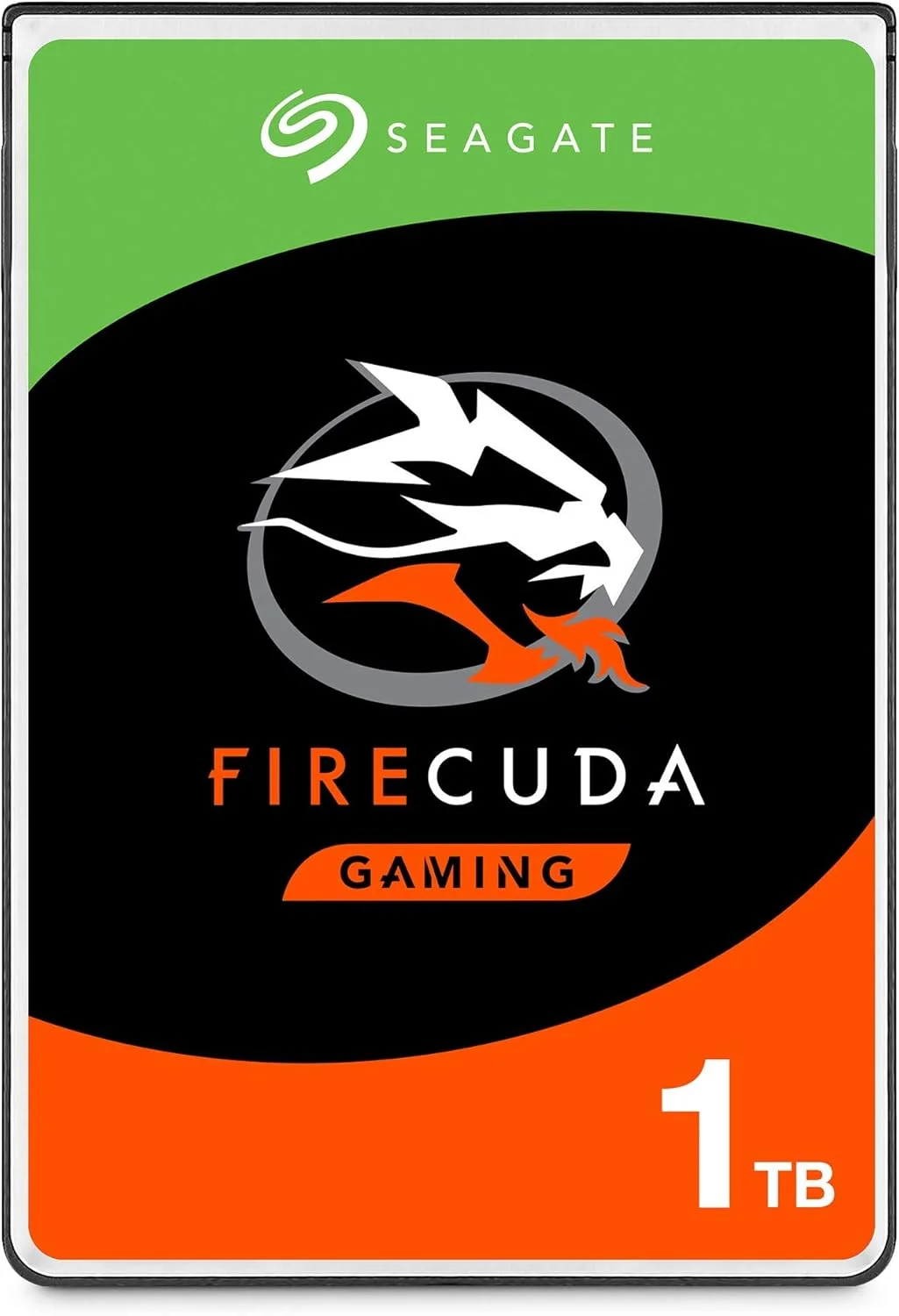 درایو هیبریدی حالت جامد Seagate FireCuda با ظرفیت 1 ترابایت - 2.5 اینچی SATA 6GB/s با شتاب فلش برای لپ تاپ و کامپیوتر گیمینگ - بسته بندی بدون دردسر (ST1000LX015)