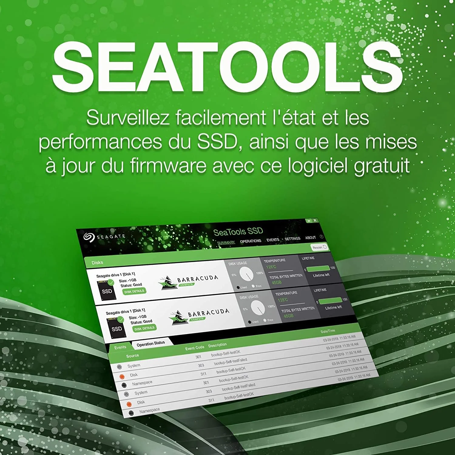 درایو حالت جامد داخلی سیگیت باراکودا Q1 SSD با ظرفیت 480 گیگابایت – 2.5 اینچی SATA 6 گیگابیت بر ثانیه برای ارتقاء لپ تاپ کامپیوتر 3D QLC NAND (ZA480CV1A001)، مشکی