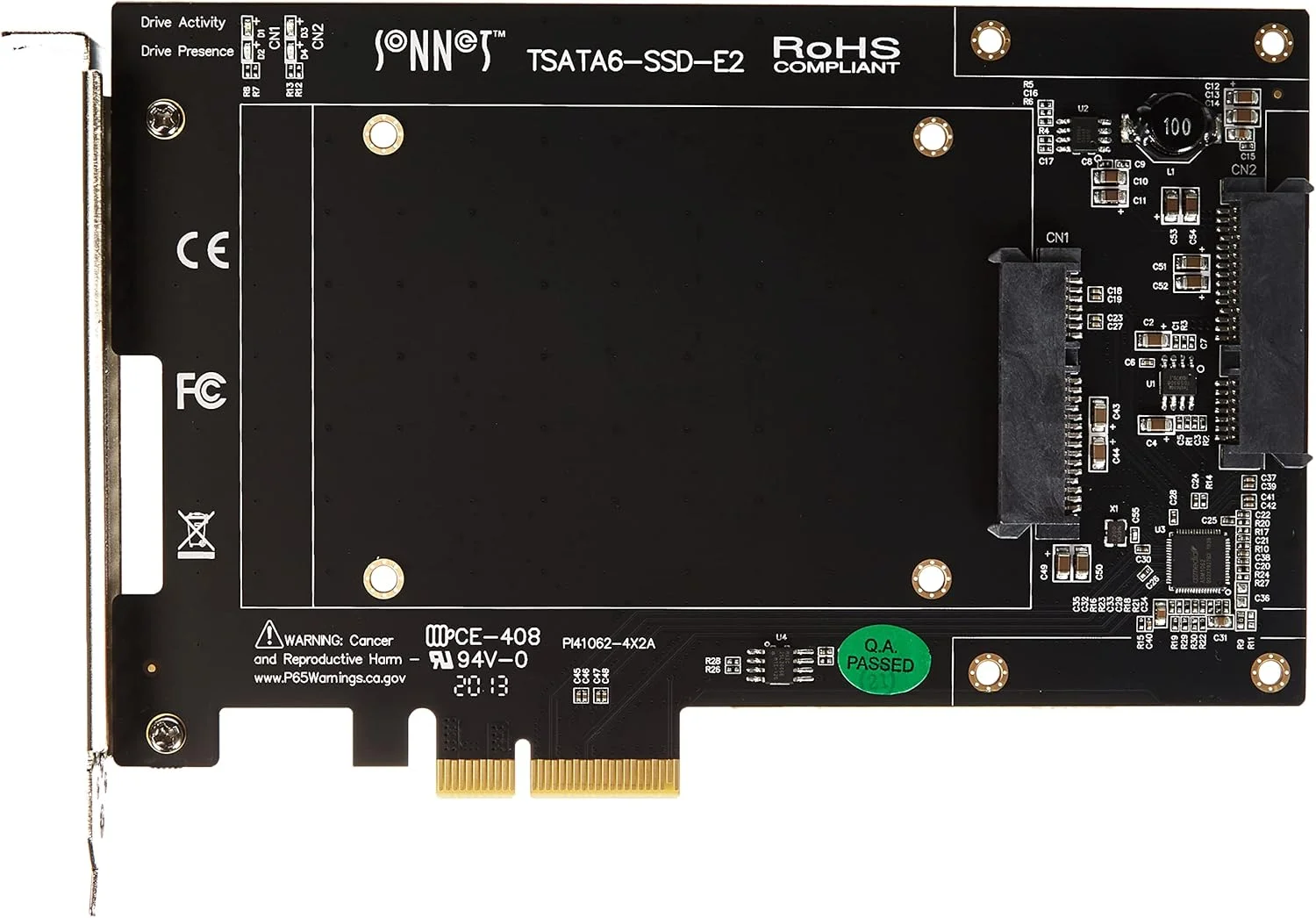 آداپتور میزبان SSD ساتا PCIe 2.5 اینچی SoNNeT Tempo SSD 6Gb/s