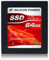 حافظه اس اس دی 2.5 اینچی سیلیکون پاور مدل J10 با اتصال IDE (ATA 6) ظرفیت 64 گیگابایت، تراشه MLC، بسته بندی کاغذی SP064GBSSDJ10I25