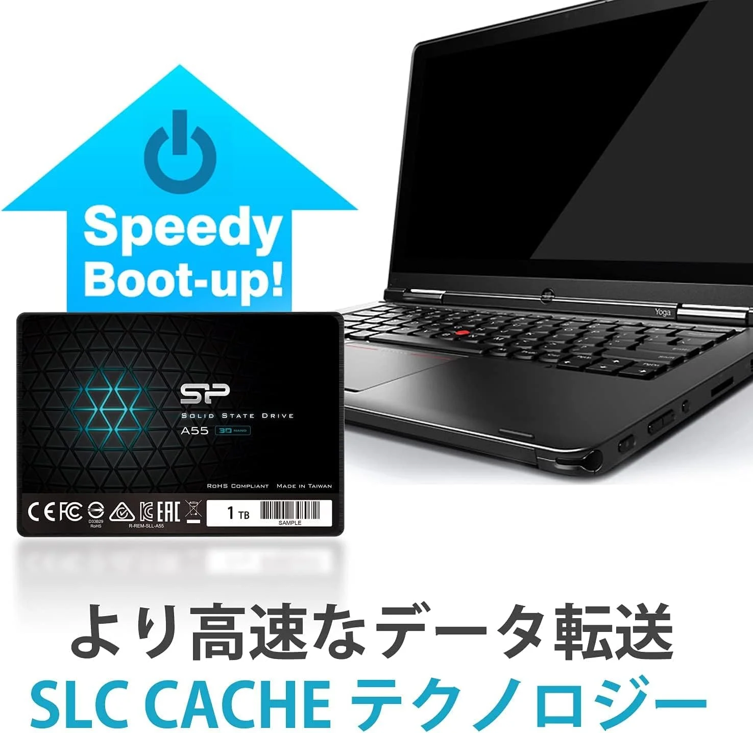 اس اس دی 2 ترابایتی سیلیکون پاور مدل A55، 3D NAND، SATA 3 6Gb/s، سایز 2.5 اینچ و ضخامت 7 میلیمتر، مناسب PS4، رنگ مشکی اس اس دی 2 ترابایتی سیلیکون پاور مدل A55، 3D NAND، SATA 3 6Gb/s، سایز 2.5 اینچ و ضخامت 7 میلیمتر، مناسب PS4، رنگ مشکی