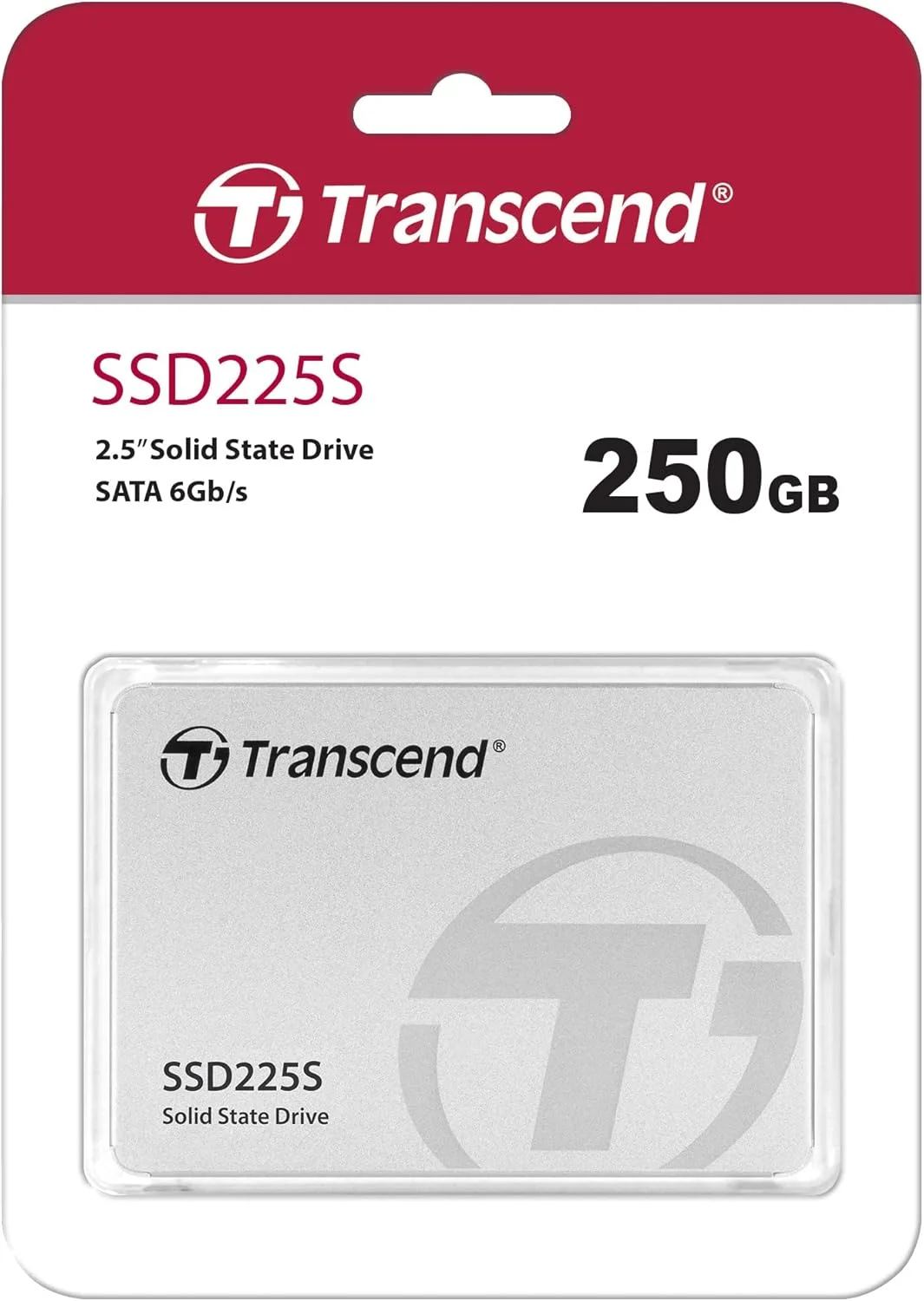 درایو حالت جامد 250 گیگابایتی Transcend 2.5 اینچی SATA III 6Gb/s، تا 500 مگابایت بر ثانیه، سازگار با PS4، لپ‌تاپ، رایانه‌های رومیزی، رایانه‌های شخصی، ارتقاء نوت‌بوک، درایو حالت جامد داخلی با SLC Cache، 3D TLC NAND، موتور RAID، کدگذاری LDPC