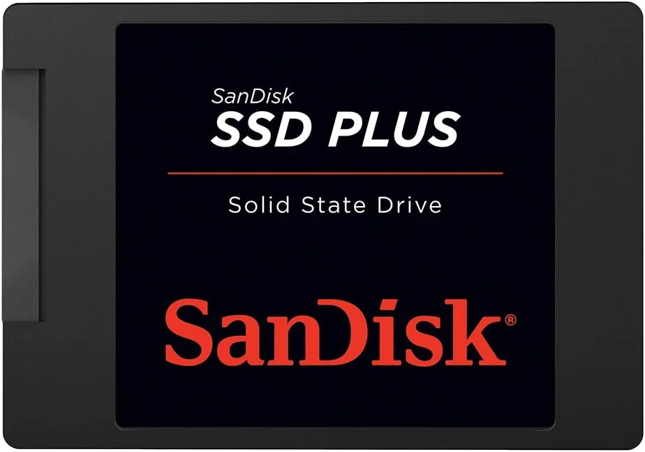 درایو حالت جامد داخلی 1 ترابایتی SANDISK SSD Plus - SATA III 6 گیگابیت بر ثانیه، 2.5 اینچ / 7 میلی متر، سرعت خواندن/نوشتن تا 545 مگابایت بر ثانیه / 515 مگابایت بر ثانیه - SDSSDA-1T00-G28