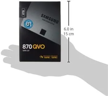 حافظه اس اس دی 8 ترابایتی 2.5 اینچی SAMSUNG 870 QVO MZ-77Q8T0BW