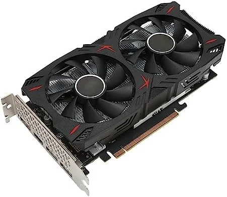 کارت گرافیک VBESTLIFE GTX1060 6GB، GDDR5، 192bit، PCI Express 3.0 x16، 1620/8160MHz، کارت ویدیویی گیمینگ 4K با پورت های 2HDMI، 2DP، DVI